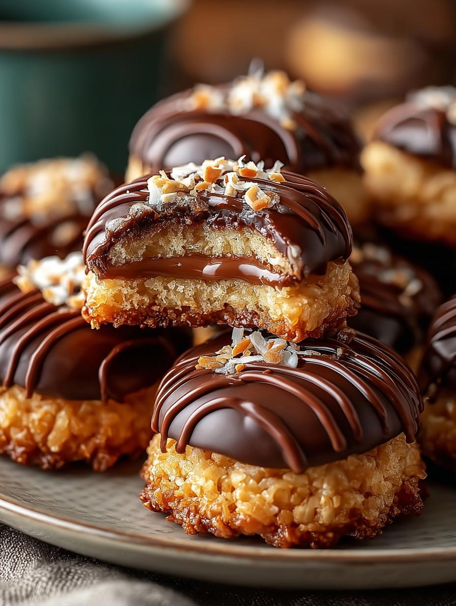 Bake Samoa Cookies