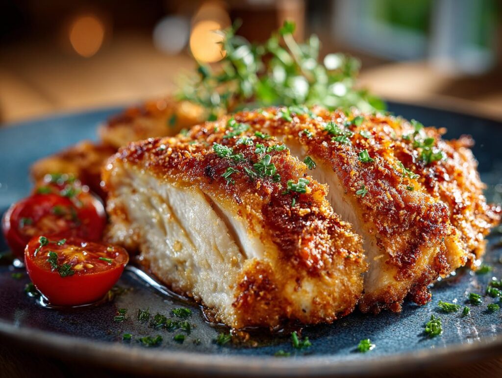 Baked Crispy Chicken Breast