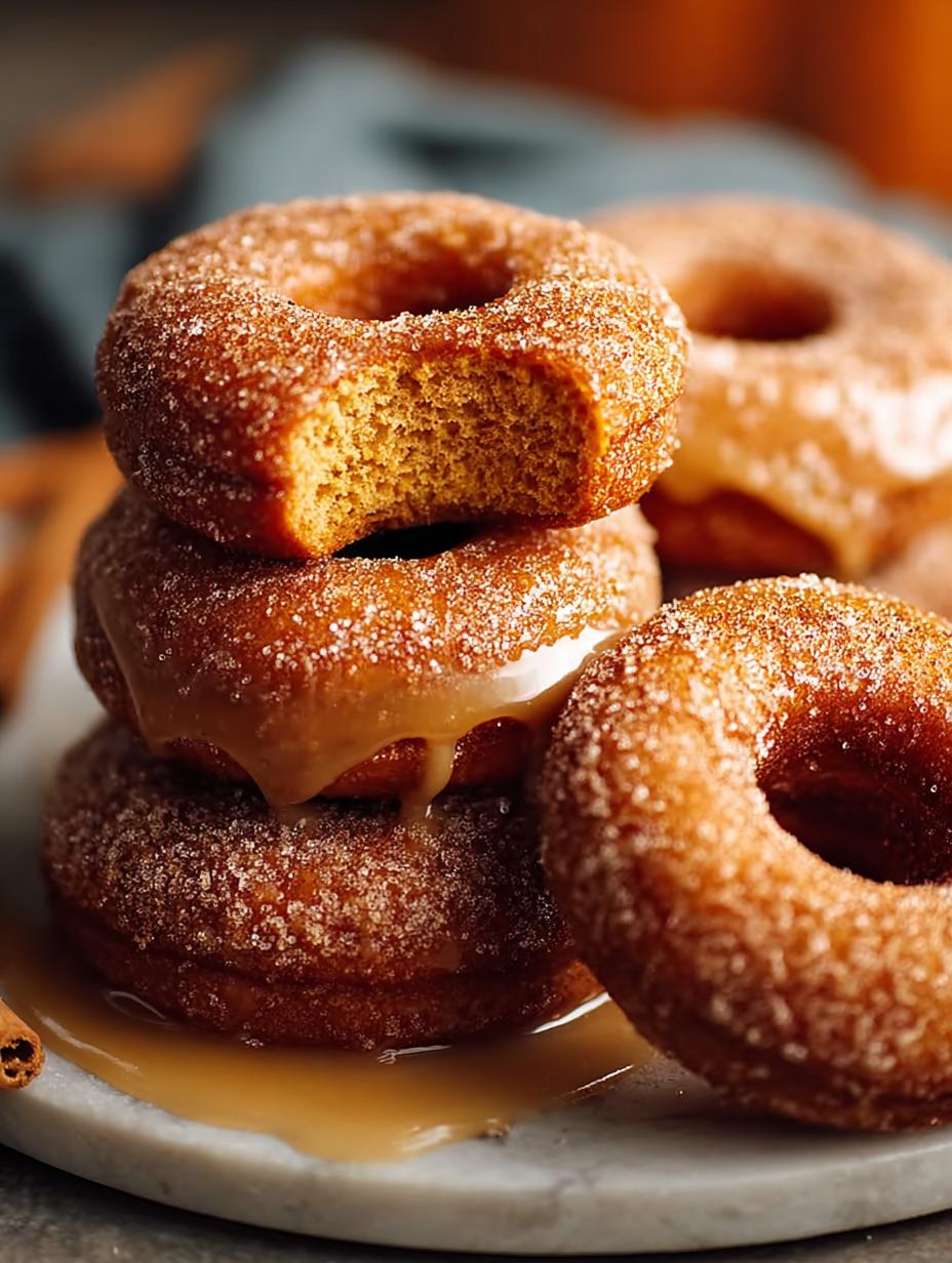 Baked Pumpkin Donuts: 12 Irresistible Autumn Delights - Baked Pumpkin Donuts - main visual representation