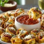 Baked Tortellini Bites with
