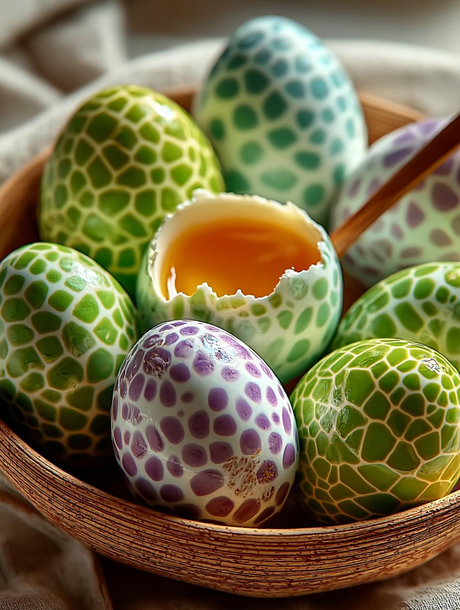 Baking Soda Dinosaur Eggs