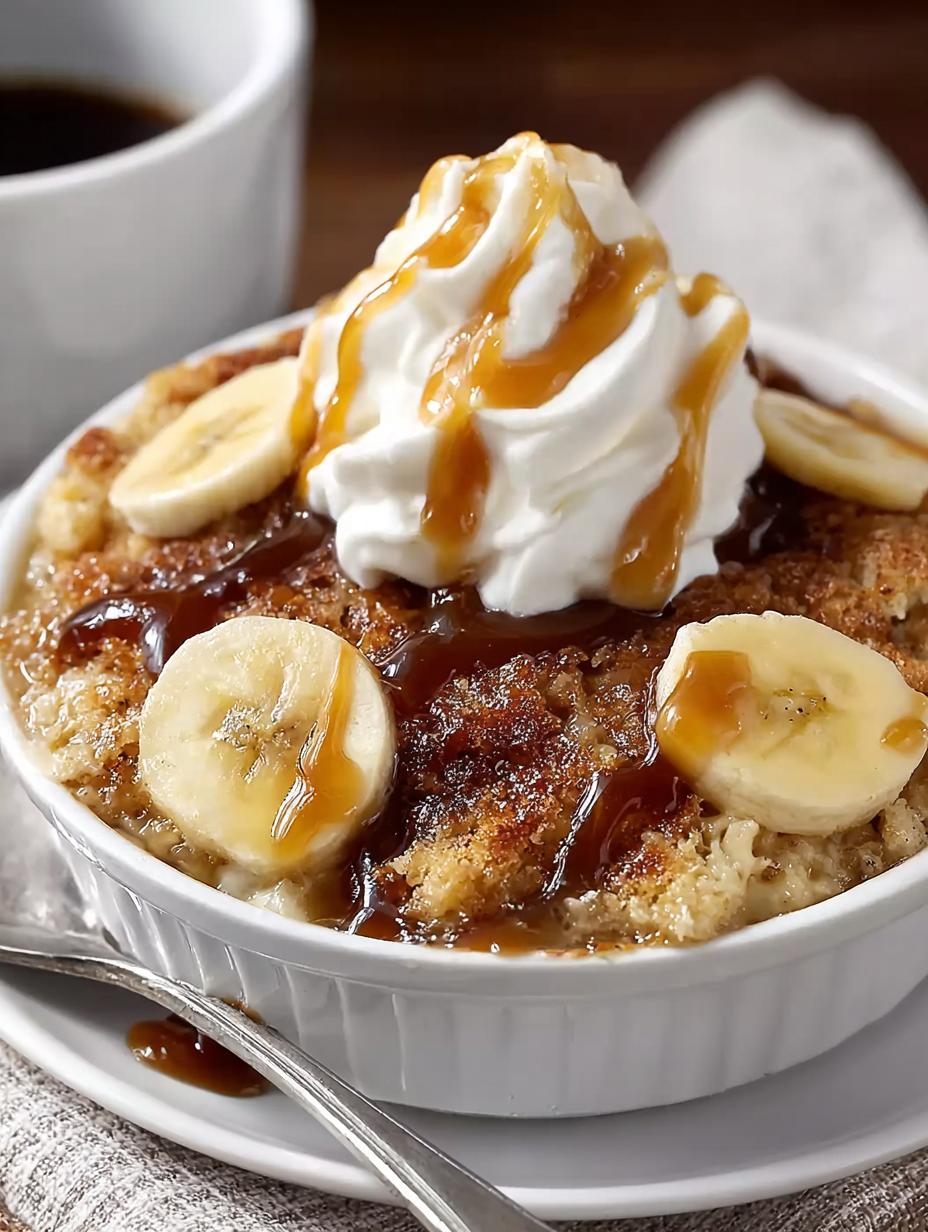 Irresistible Banana Caramel Cobbler: A Warm Delight 6 Irresistible Banana Caramel Cobbler: A Warm Delight - Banana Caramel Cobbler - additional detail