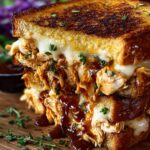 Bbq Chicken Grilled Cheese