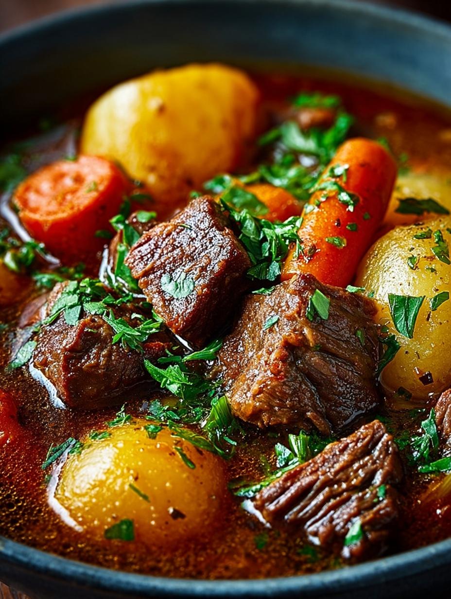 Easy Homemade Beef Stew: 7 Hearty Ingredients for Comfort - Beef Stew - main visual representation