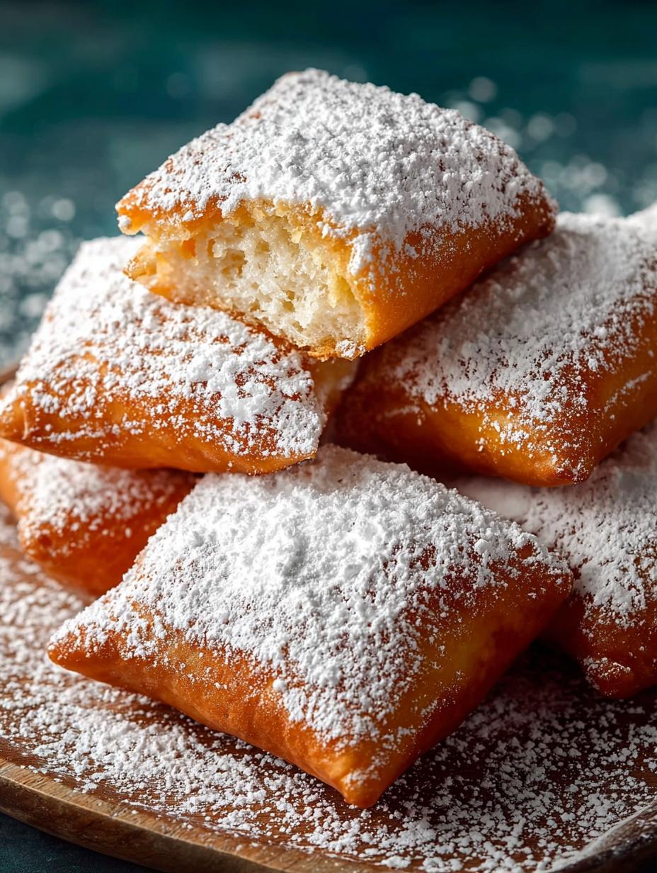 Beignets: 7 Steps to Perfectly Fluffy French Doughnuts - Beignets - additional detail
