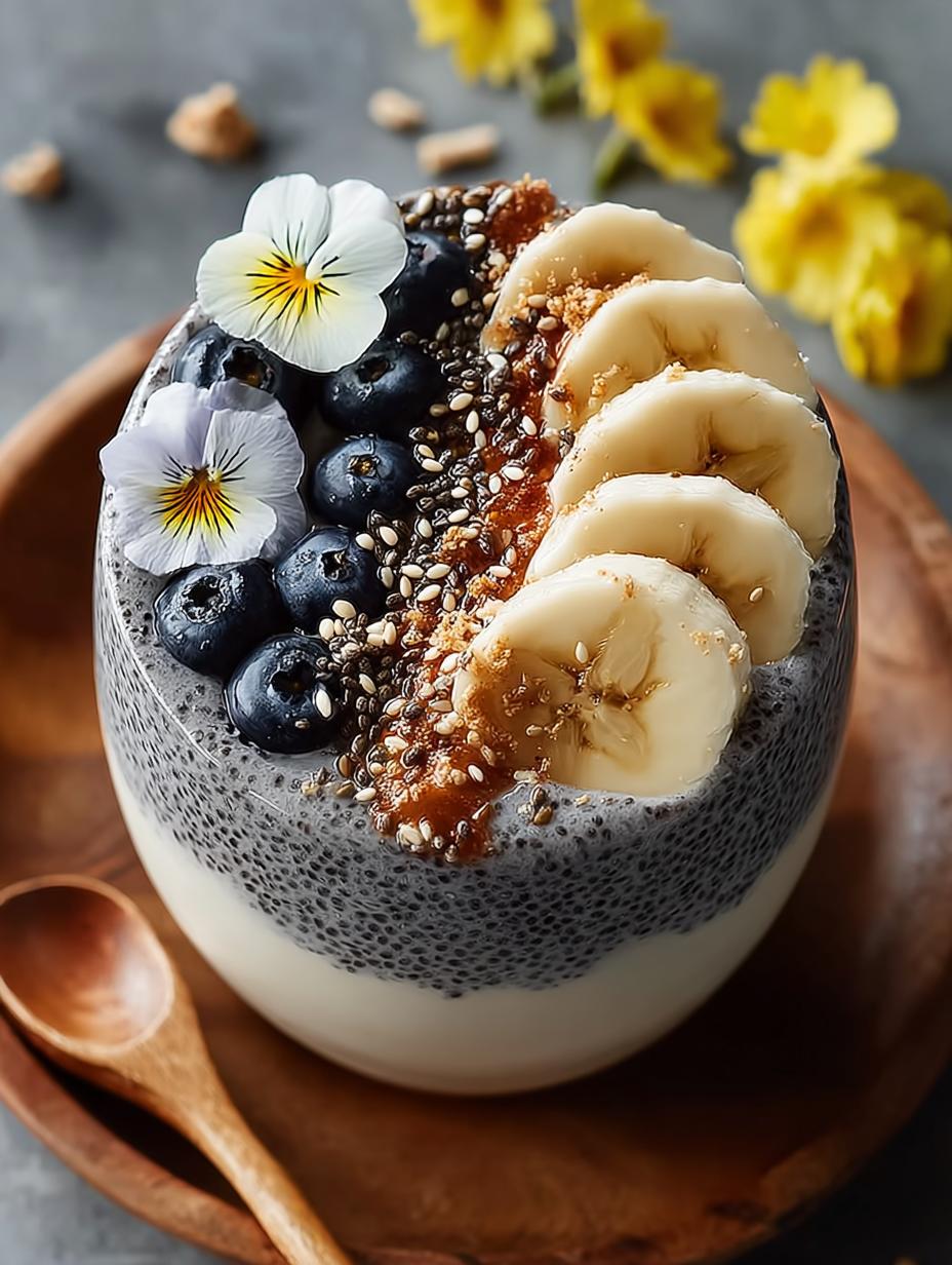 Black Sesame Banana Smoothie