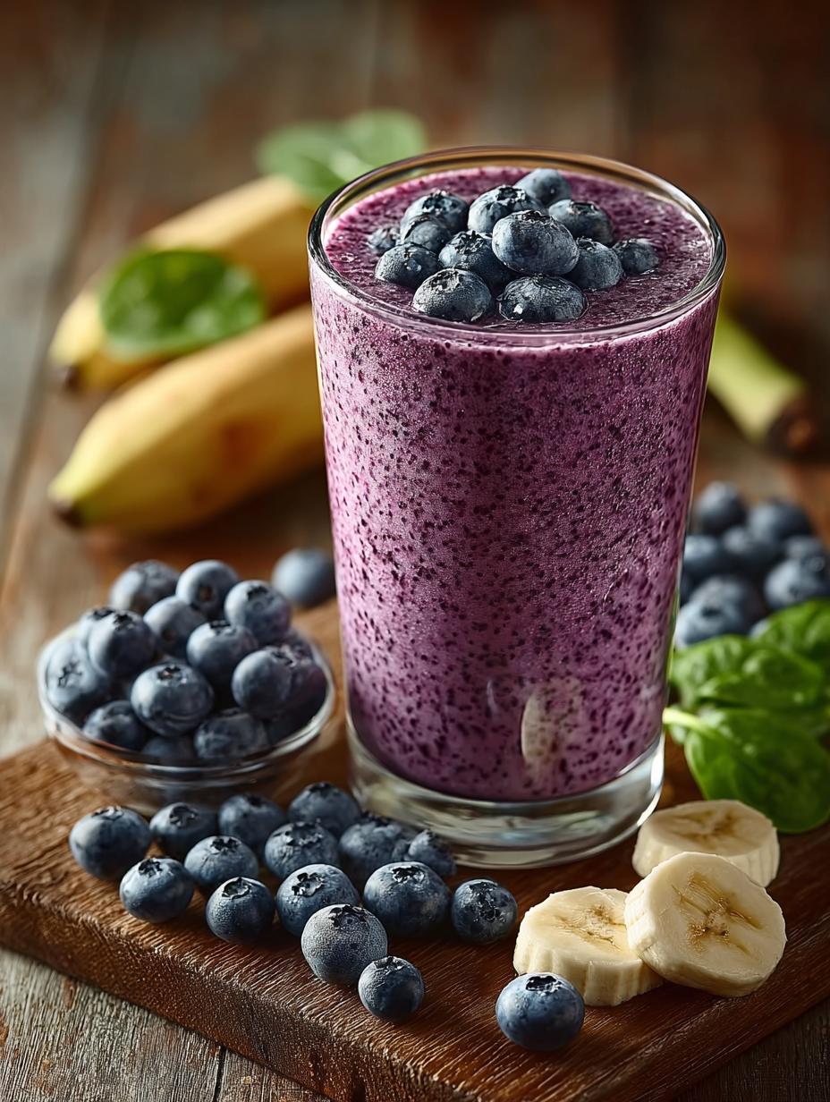 Delicious Blueberry Banana Smoothie for a Healthy Boost - Blueberry Banana Smoothie - additional detail