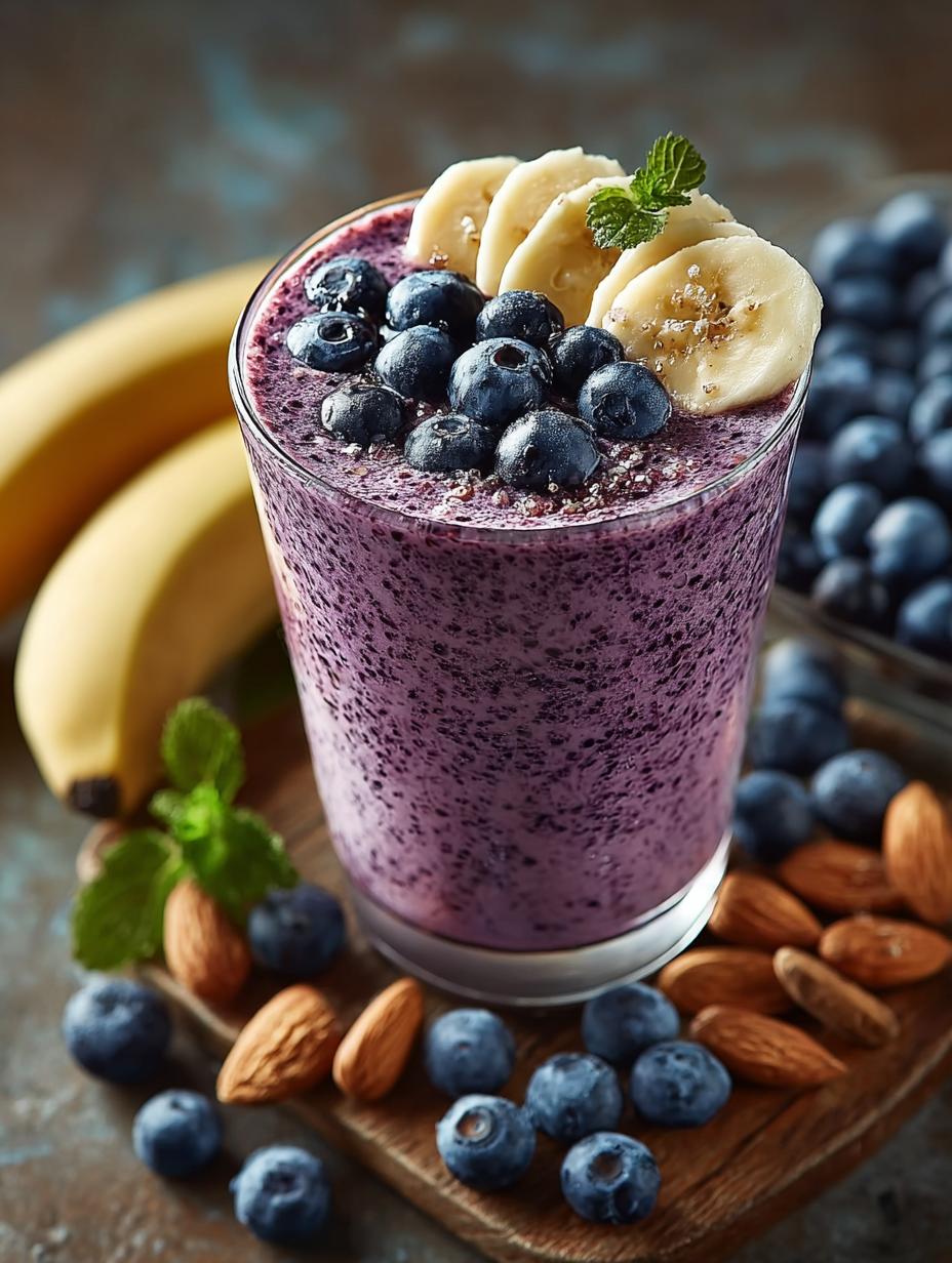 Blueberry Banana Smoothie
