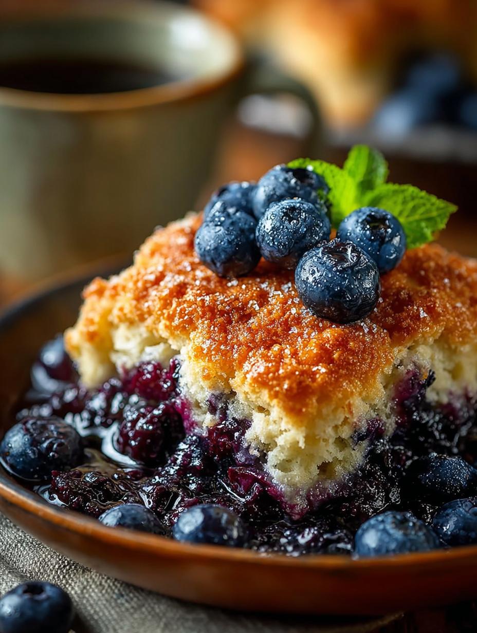 Blueberry Butter Swim Biscuits
