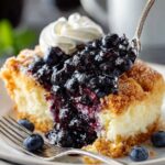 Blueberry Cheesecake Dump Cake