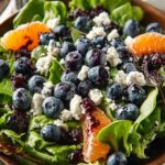Blueberry Goat Cheese Salad