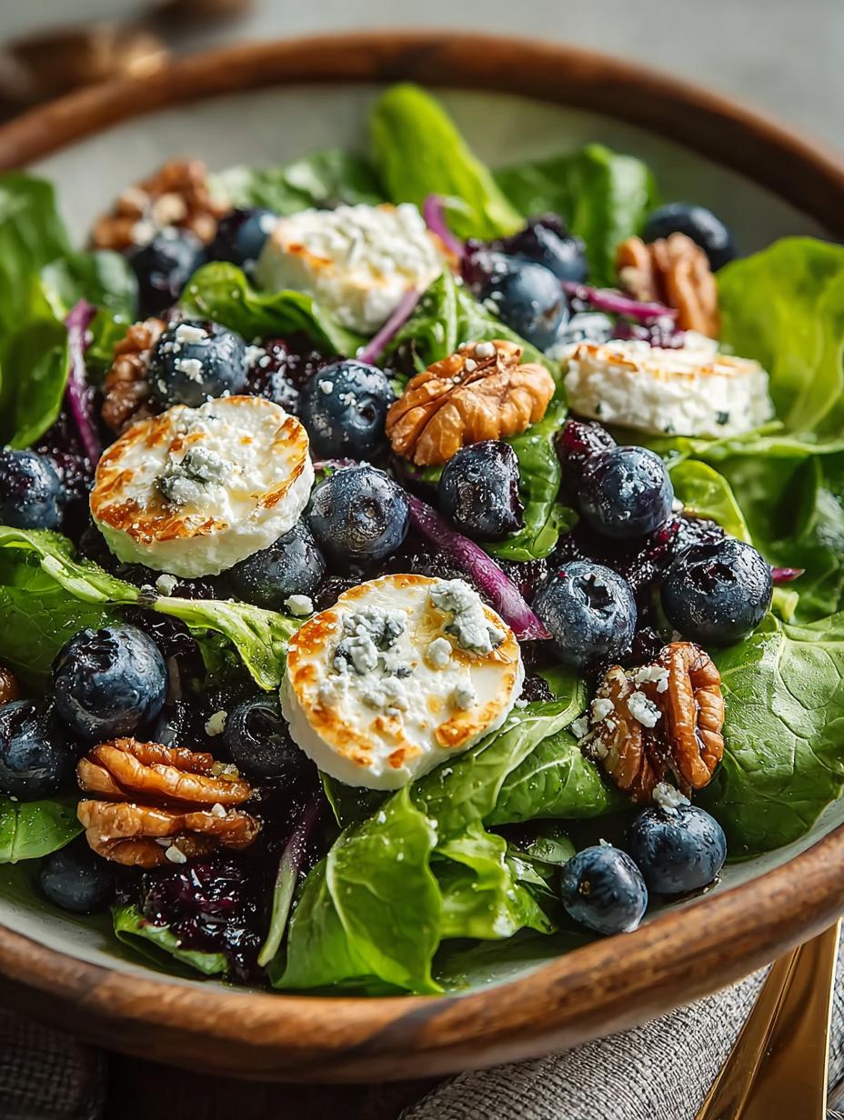 Delicious Blueberry Goat Cheese Salad for Fresh Flavor Lovers - Blueberry Goat Cheese Salad - additional detail