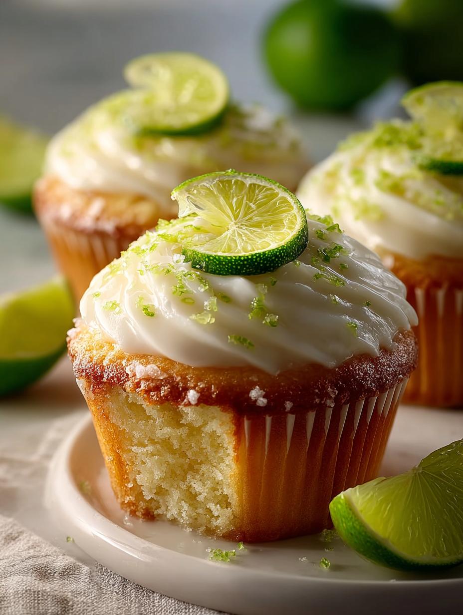 Bright Tequila Extract Lime Cupcakes for Happy Moments - Bright Tequila Extract Lime - additional detail