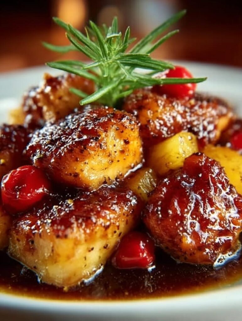 Brown Sugar Pineapple Chicken