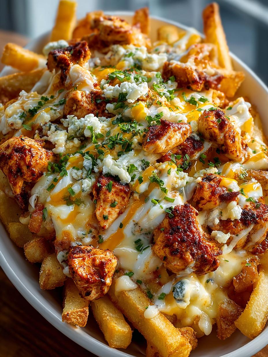 Delicious Cajun Chicken Loaded Fries You Must Try - Cajun Chicken Loaded Fries - main visual representation