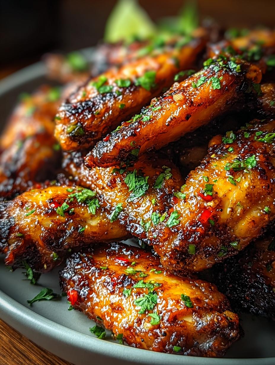 Irresistible Cajun Garlic Chicken Wings for Any Feast - Cajun Garlic Chicken Wings - main visual representation