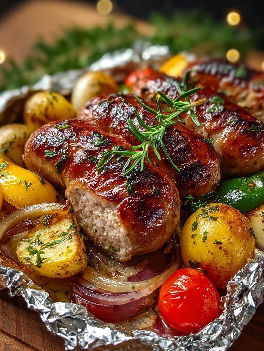 Campfire Foil Pack Sausage: 4 Easy Steps to Deliciousness 5 Campfire Foil Pack Sausage: 4 Easy Steps to Deliciousness - Campfire Foil Pack Sausage - main visual representation