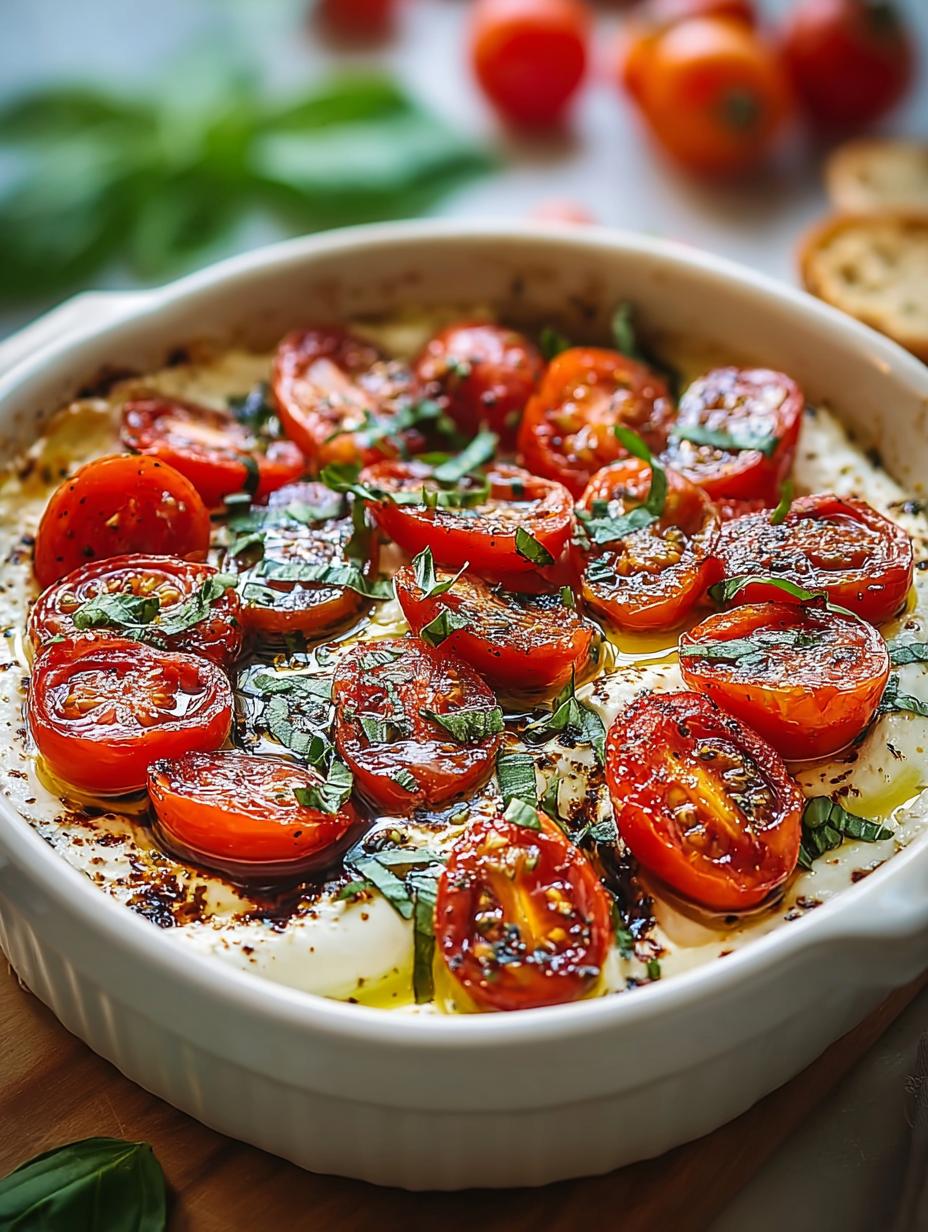 Melted Caprese Dip: Irresistible Flavor for Gatherings - Caprese Dip - main visual representation