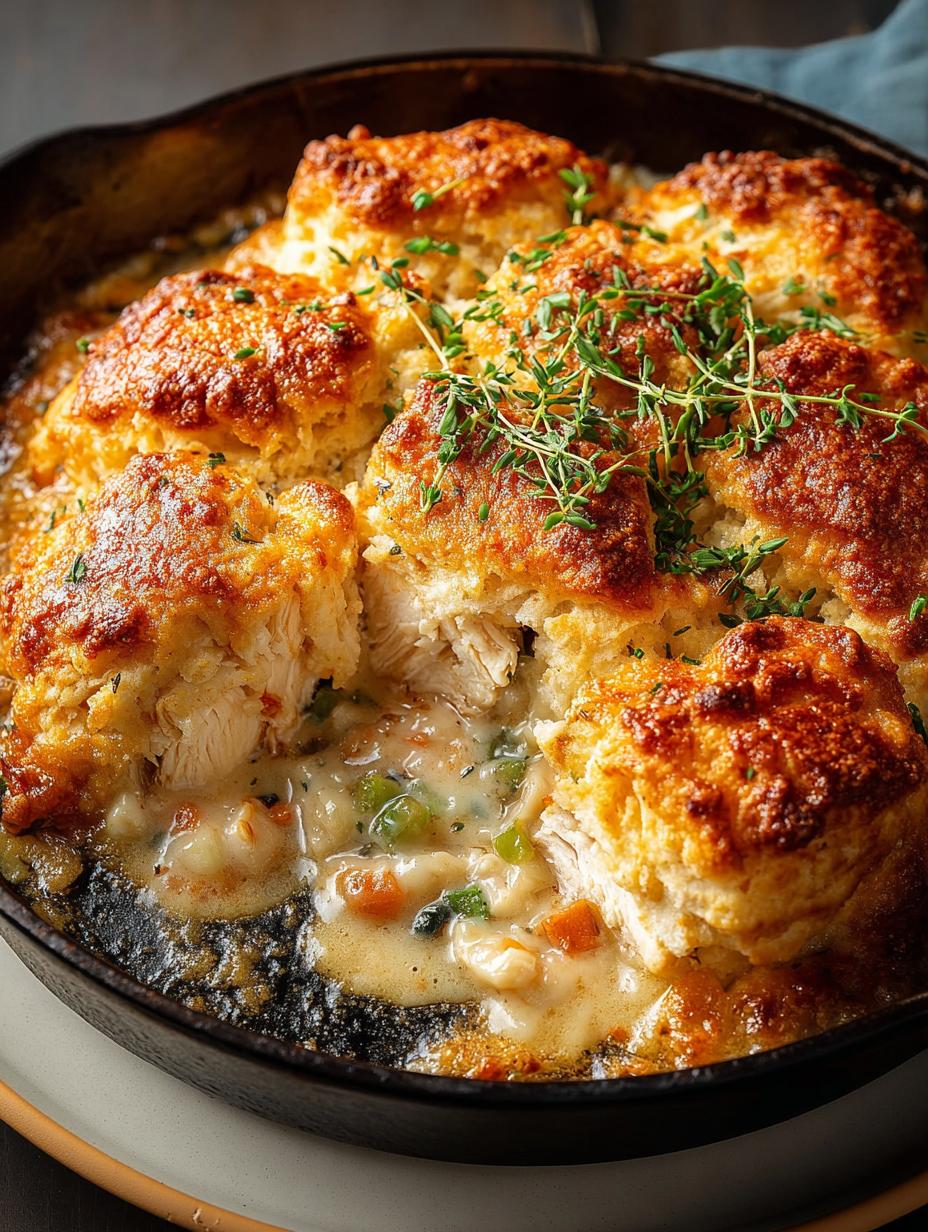 Delicious Cheddar Bay Biscuit Chicken Potpie Recipe - Cheddar Bay Biscuit Chicken - additional detail