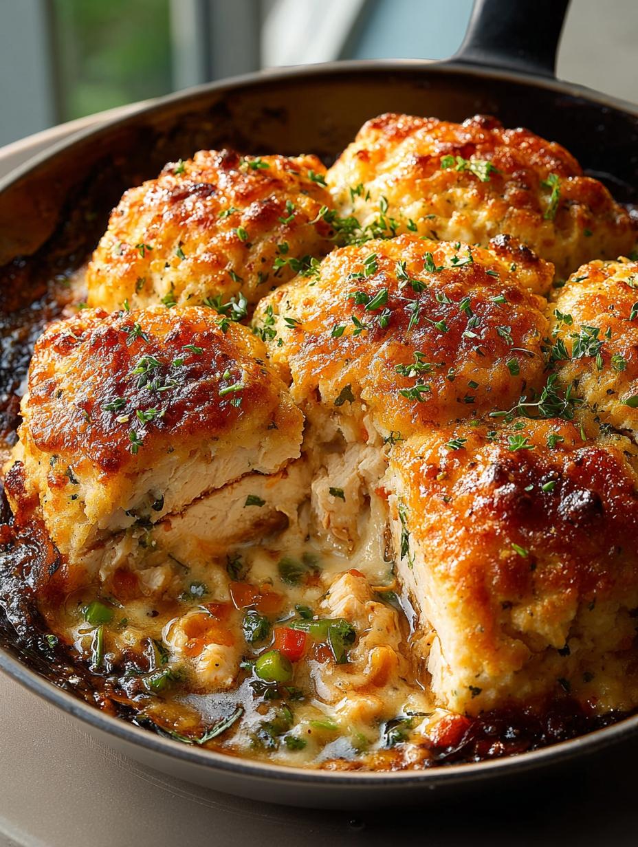 Cheddar Bay Biscuit Chicken