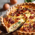 Cheese Bacon Breakfast Quiche