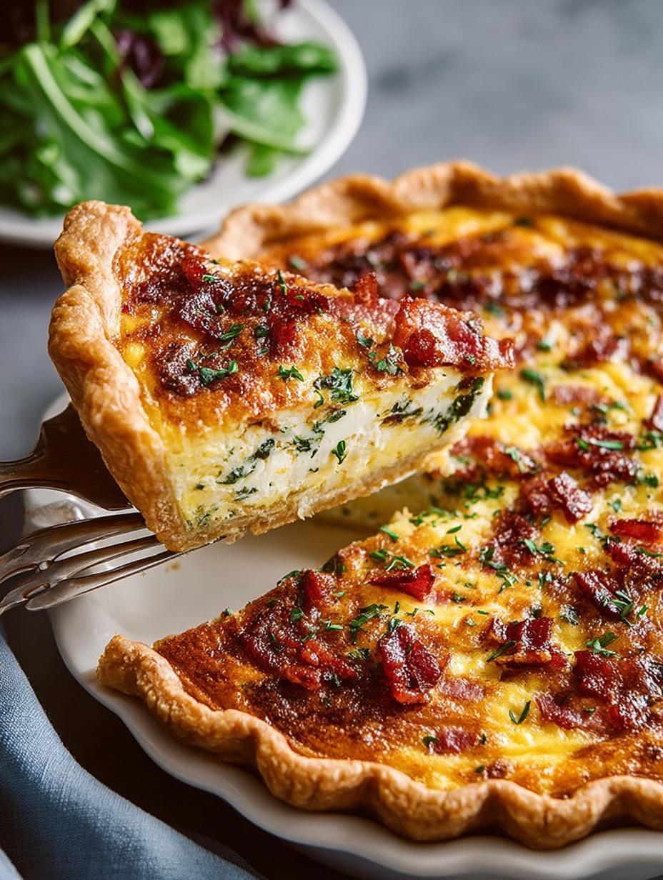 Cheese Bacon Breakfast Quiche: 5 Perfect Tips for Success - Cheese Bacon Breakfast Quiche - additional detail