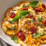 Cheese Ravioli with Sun