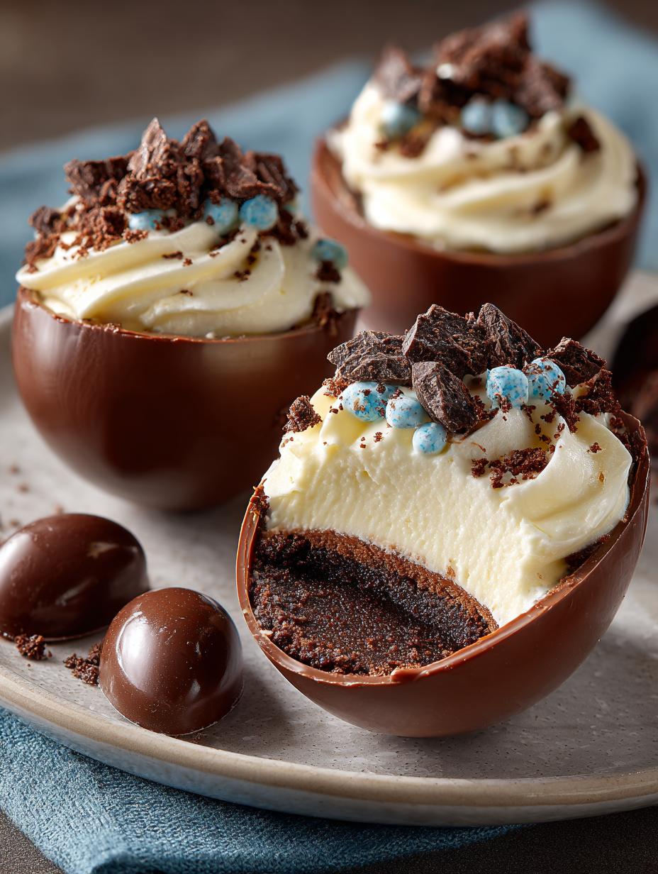 Cheesecake Filled Chocolate Eggs: 7 Decadent Treats to Try - Cheesecake Filled Chocolate Eggs - main visual representation