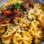 Cheesy Bowtie Pasta Cajun