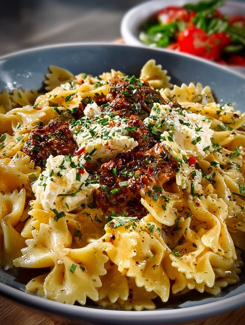 Cheesy Bowtie Pasta Cajun: 7 Comforting Flavors - Cheesy Bowtie Pasta Cajun - additional detail