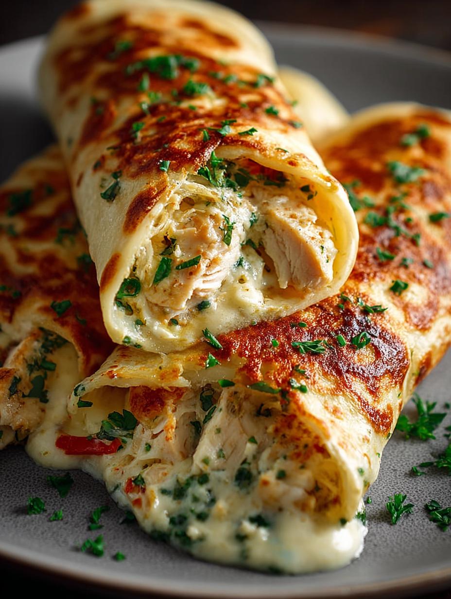 Cheesy Garlic Chicken Wraps: 5 Amazing Variations to Try 5 Cheesy Garlic Chicken Wraps: 5 Amazing Variations to Try - Cheesy Garlic Chicken Wraps - main visual representation