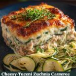 Cheesy Tuna Zucchini Casserole
