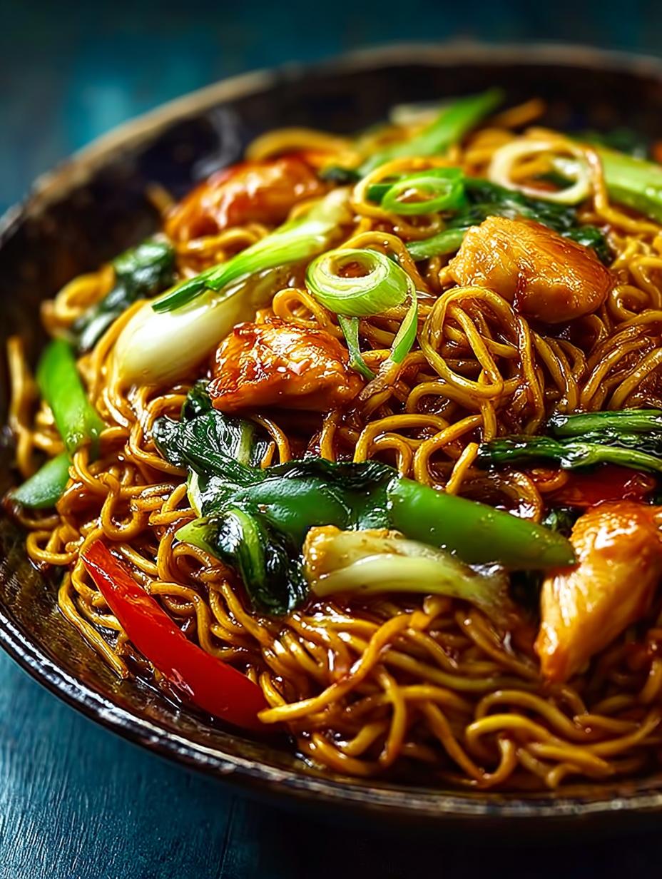 Chicken Chow Mein: 7 Secrets for the Best Flavor 6 Chicken Chow Mein: 7 Secrets for the Best Flavor - Chicken Chow Mein - additional detail
