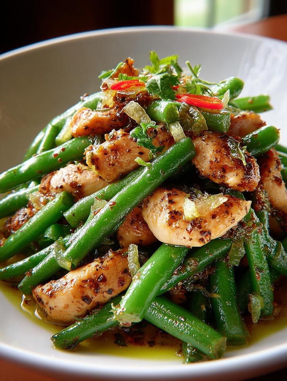 Chicken Green Bean Stir: 7 Reasons to Love This Dish - Chicken Green Bean Stir - additional detail