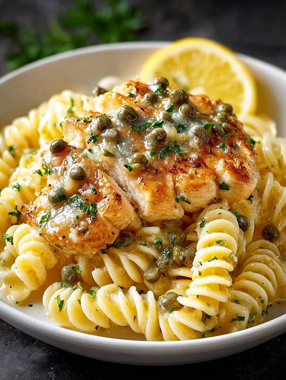 Chicken Piccata Pasta: 7 Delightful Twists for Dinner - Chicken Piccata Pasta - additional detail