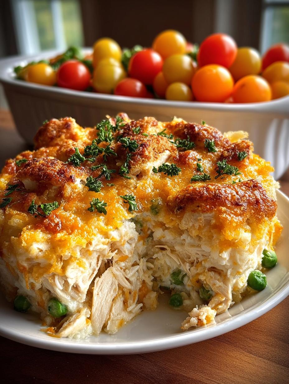 Easy Chicken Rice Casserole: 3 Steps to Delicious - Chicken Rice Casserole - main visual representation