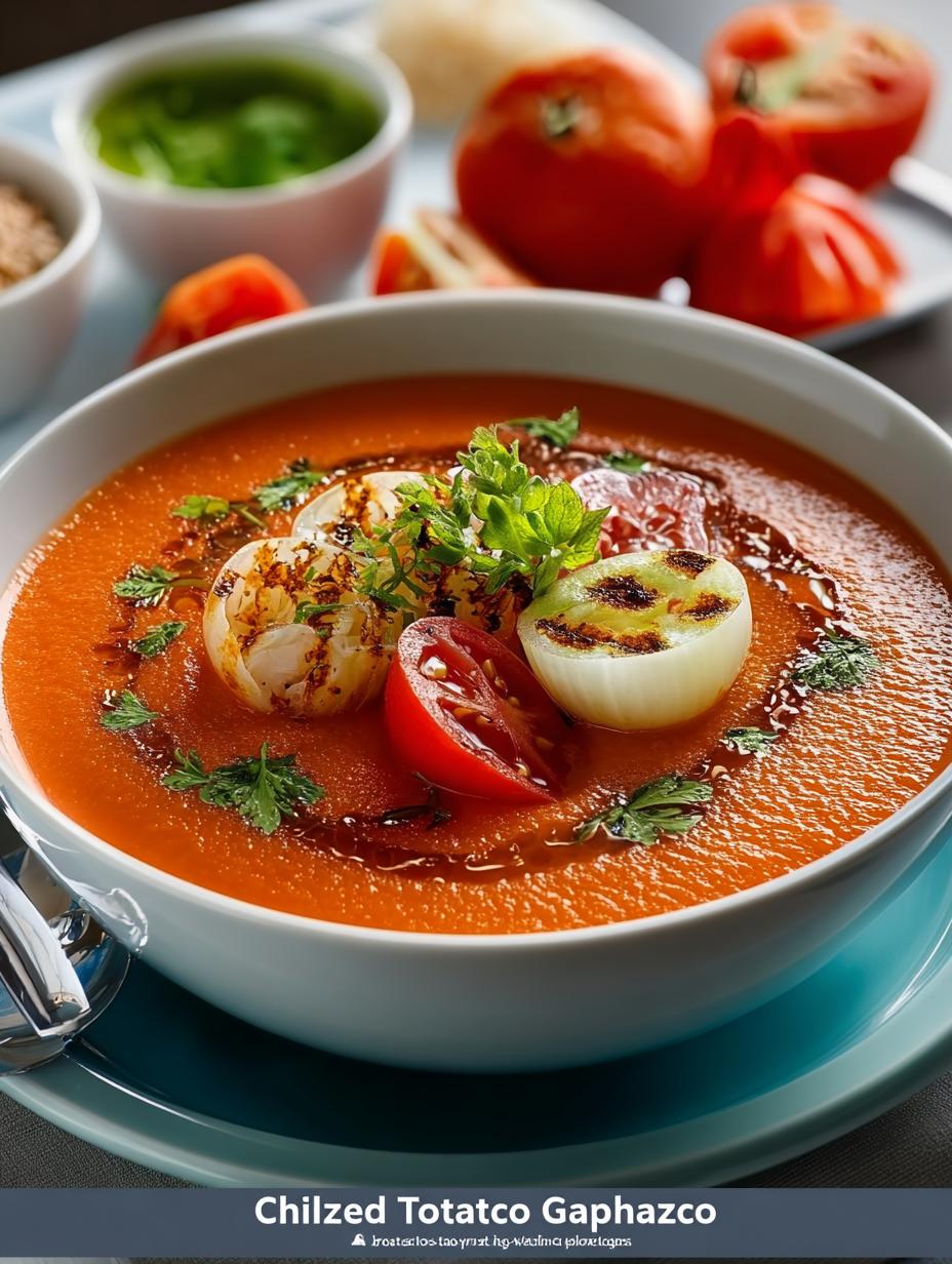 Chilled Tomato Gazpacho