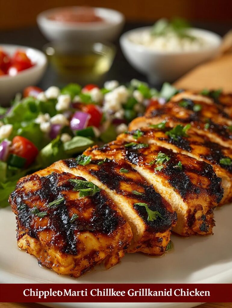 Chipotle Marinated Grilled Chicken