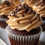 Chocolate Cookie Dough Cupcakes