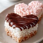 Chocolate Dipped Heart Rice