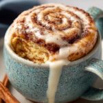 Cinnamon Bun Mug Cake