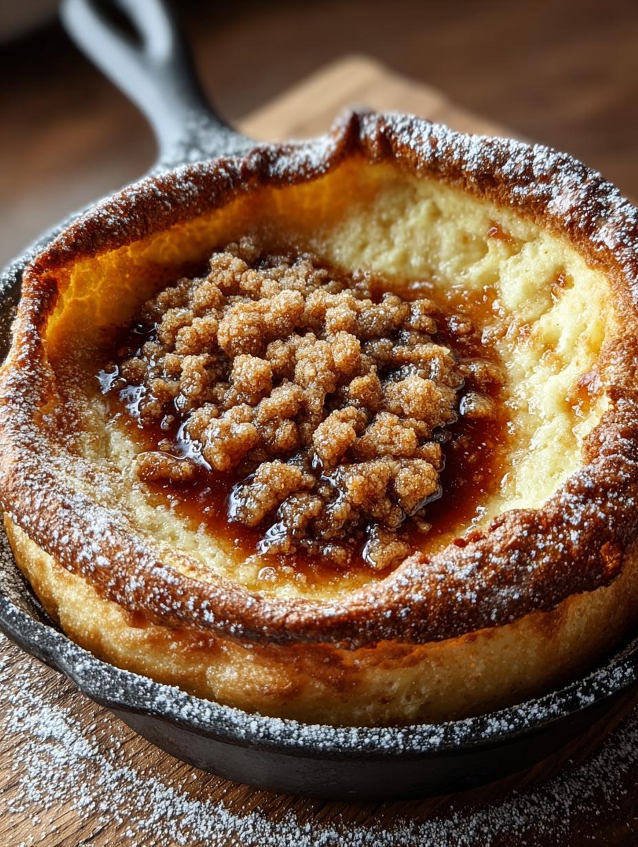 Delicious Cinnamon Sugar Dutch Baby Recipe to Impress - Cinnamon Sugar Dutch Baby - additional detail