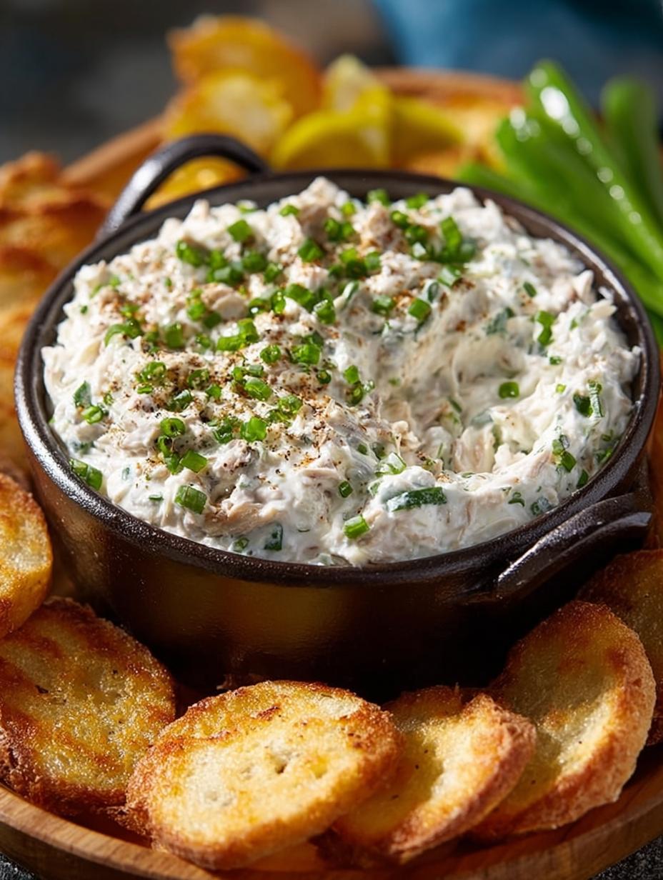 Clam Dip with Green
