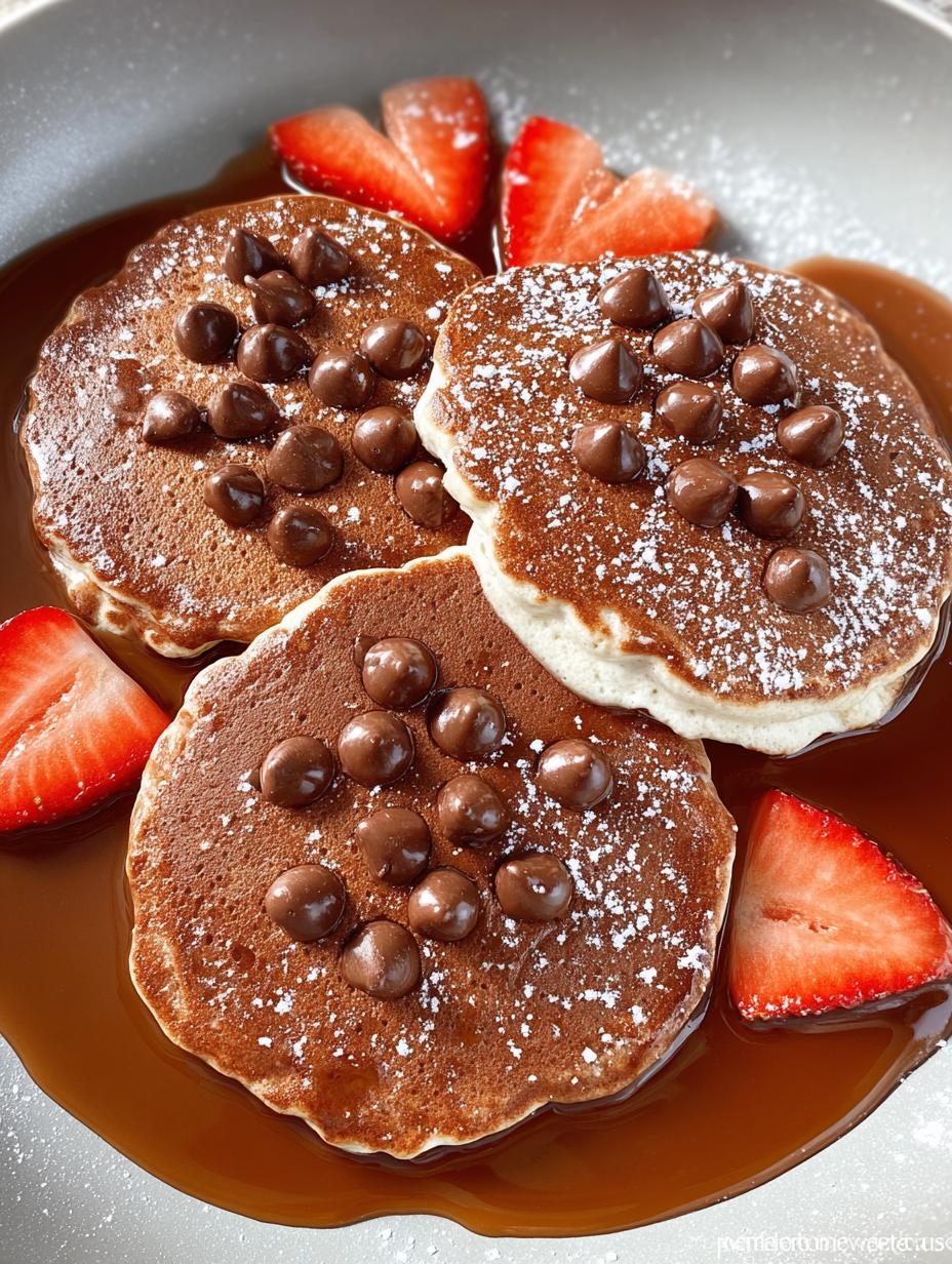 Copycat IHOP Fluffy Chocolate Pancakes You Can Make at Home - Copycat Ihop Fluffy Chocolate - additional detail