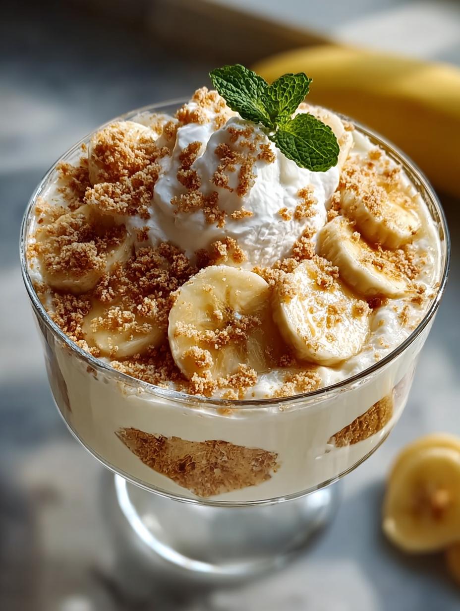 Cottage Cheese Banana Pudding