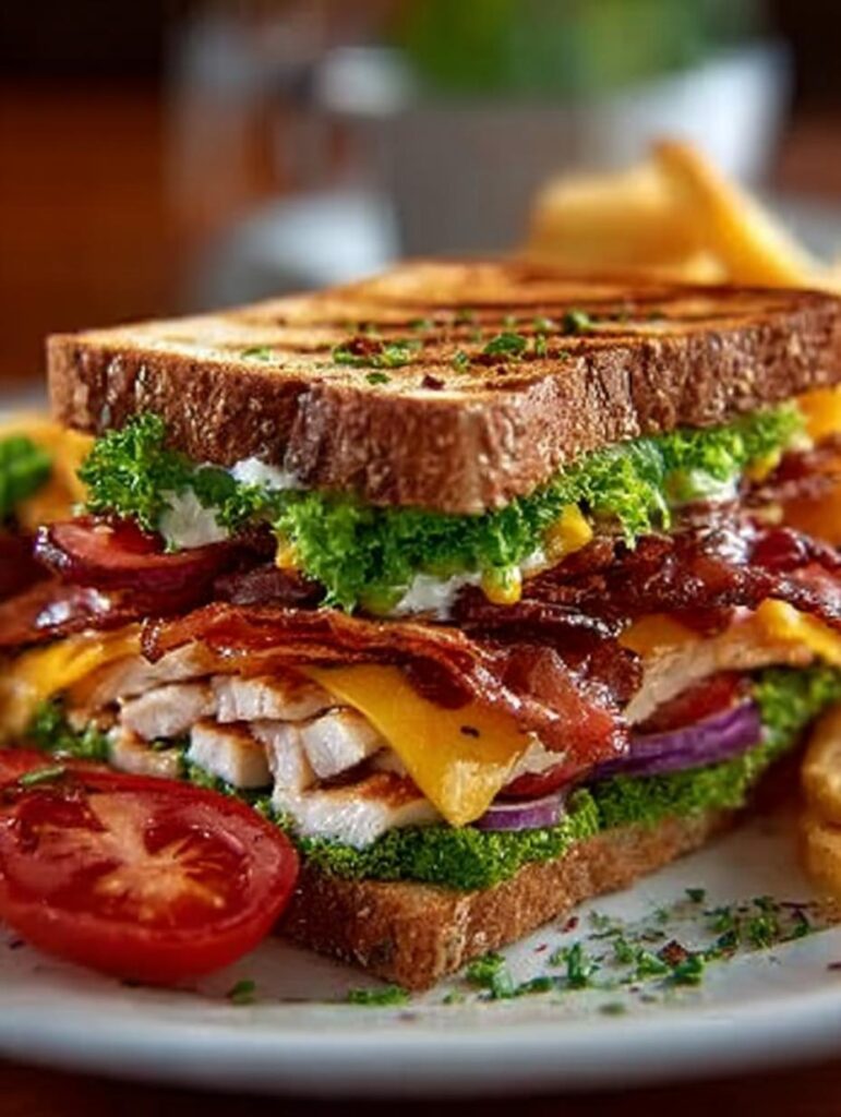 Cowboy Club Sandwich Incredible
