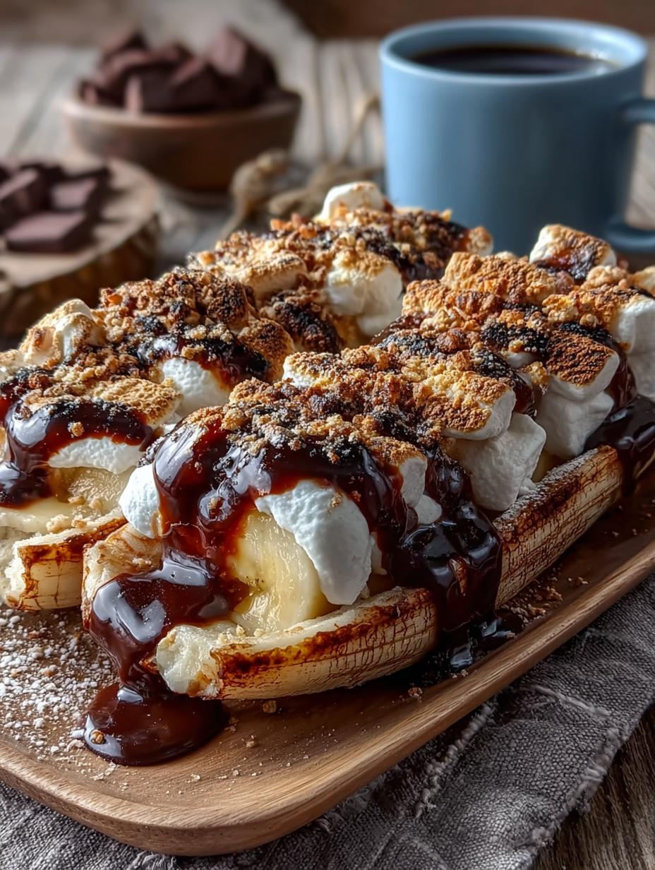 Cozy Smores Banana Boats: 5 Irresistible Dessert Ideas - Cozy Smores Banana Boats - additional detail