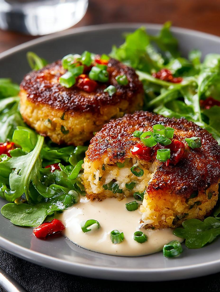 Crab Cakes with Spicy
