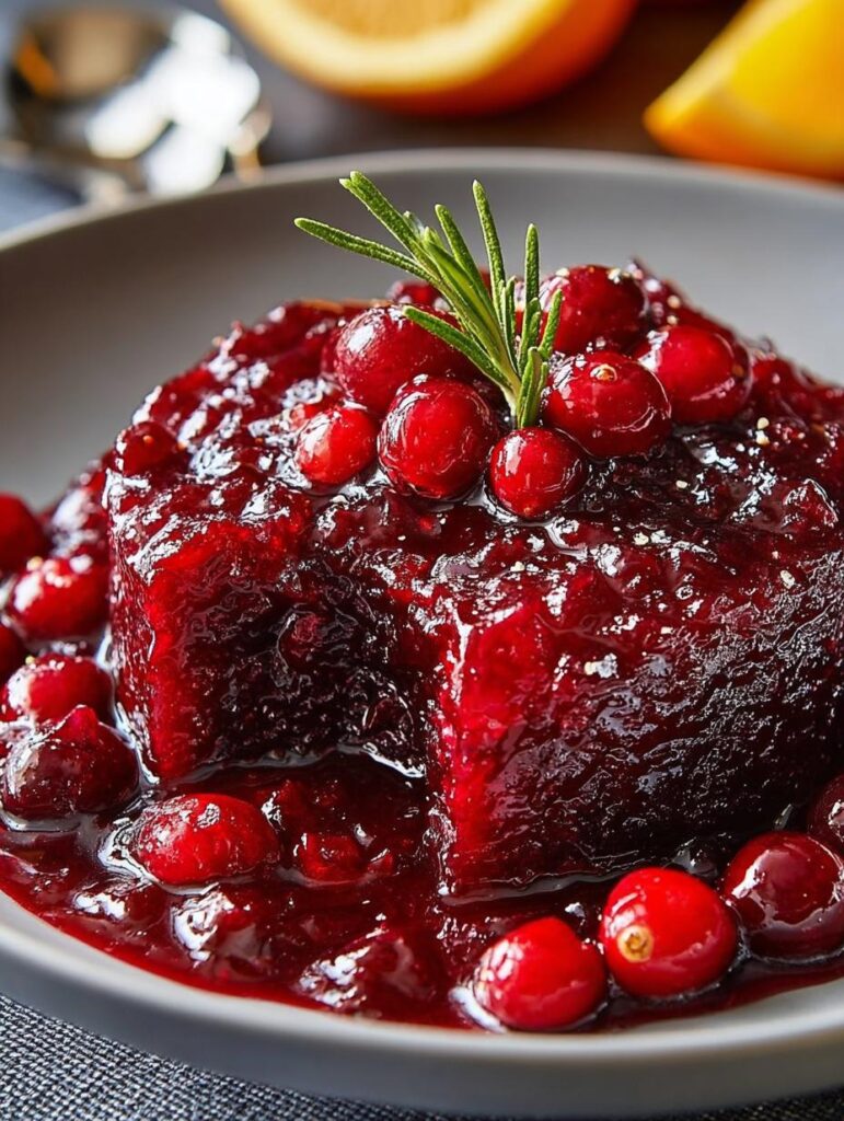 Cranberry Orange Sauce