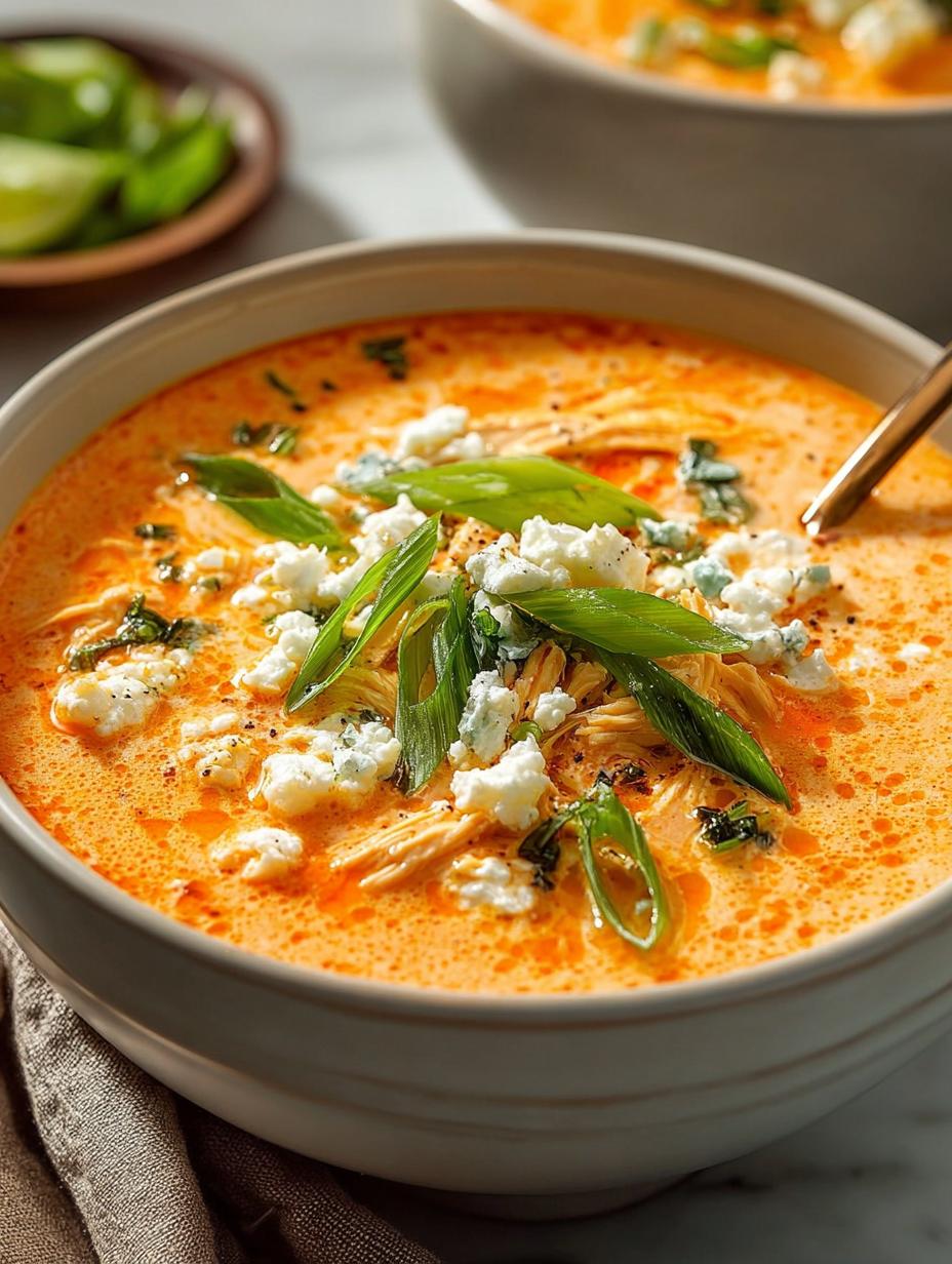 Creamy Buffalo Chicken Soup: 6 Comforting Ways to Enjoy - Creamy Buffalo Chicken Soup - main visual representation